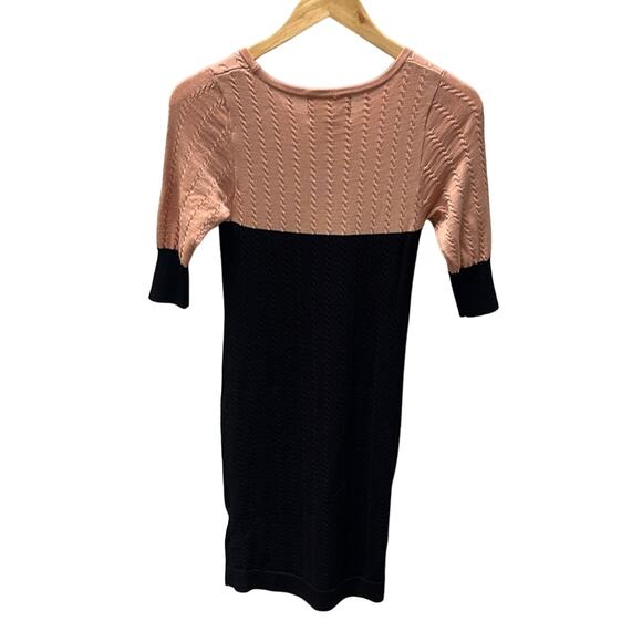 Knitz For Love & Lemons Sweater Dress Color Block XS From It’s A Wrap Studio - Picture 4 of 10